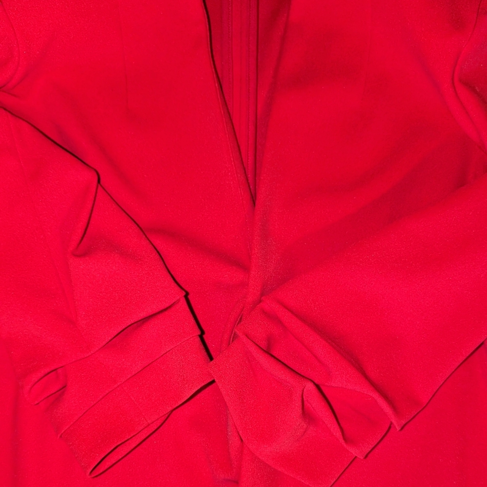 NYCC Red Women's Blazer- Lg NWOT - Picture 6 of 8